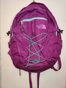 turquoise north face backpack