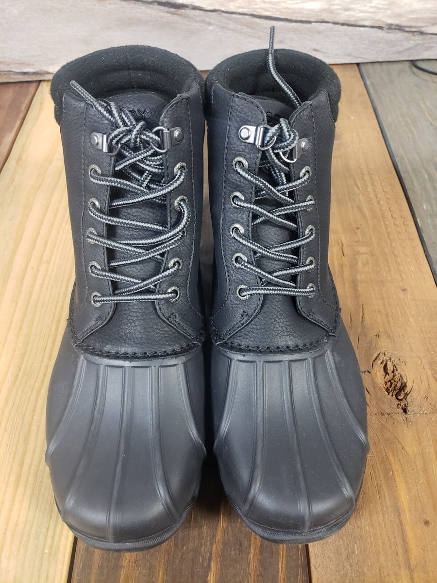 Sperry Top-Sider Seasonal Avenue Duck Rain Boot Black Men\'s Size 12 Sperry Top-Sider Men main image 4