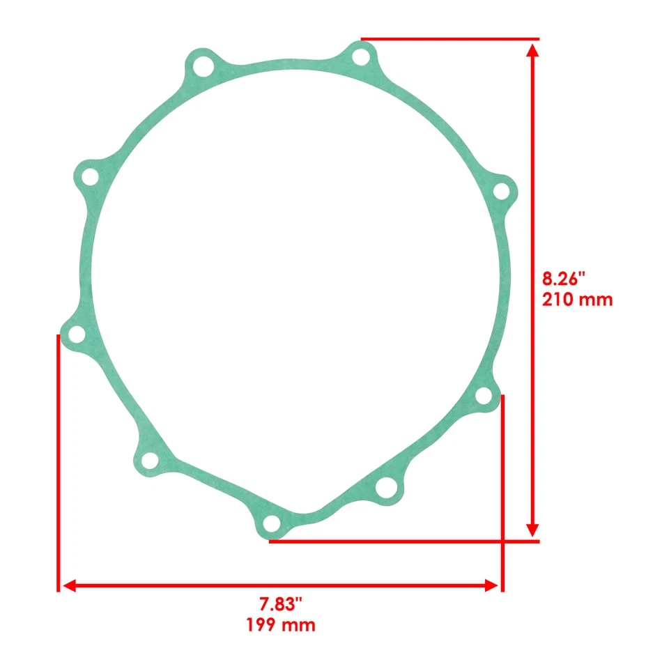 Junta de cubierta de embrague para Honda ST1100 ST1100A ST1100P 1991-2003 Foto 2 de 4