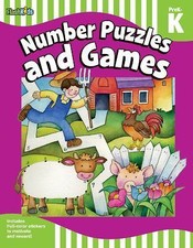Number Puzzles and Games: Grade Pre-K-K Flash Skills by Flash Kids Editors