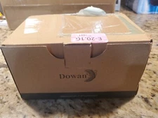 Dowan butter dish White ceramic with wooden lid. 