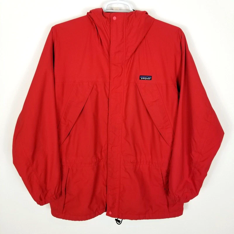 patagonia storm hooded windbreaker outdoor jacket