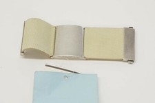 NWOT 400 Maison Martin Margiela Paris Women Hammered Leather Metal Cuff Size11