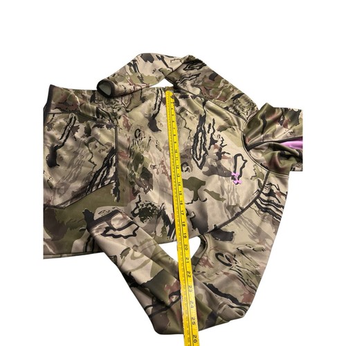 Under Armour Storm Youth Mossy Oak Camo Pullover Hoodie - Pink / Camo - YXL - Picture 6 of 6