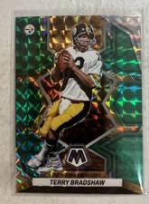 2022 Mosaic Terry Bradshaw Green Prizm