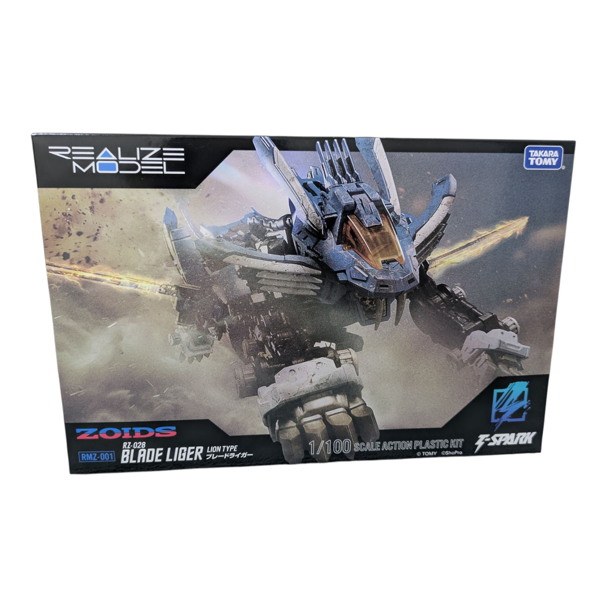 Takara Tomy Zoids RMZ-001 Blade Liger Model Kit Japan Realize RMZ