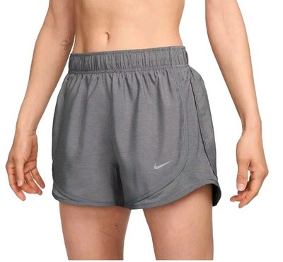 Nike Women's Tempo Gray Running Shorts with Built in Brief Size XS NEW 
