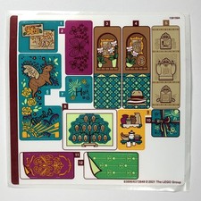 LEGO STICKER SHEET 43202 The Madrigal House Disney Encanto Stickers Decals