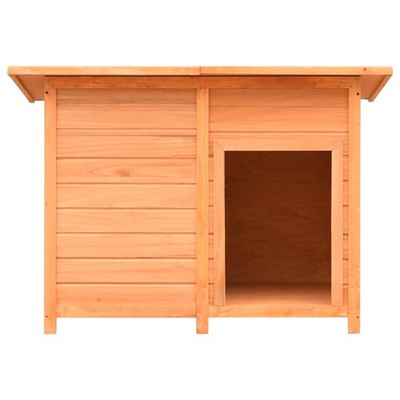 Dog Cage Dog House Dog Kennels Pet Cottage Solid Pine and Fir Wood vidaXL