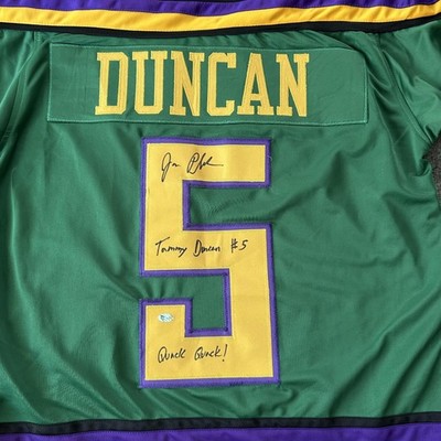 Mighty Ducks Tammy Duncan #5 Signed Jersey Quack Quack Auto COA