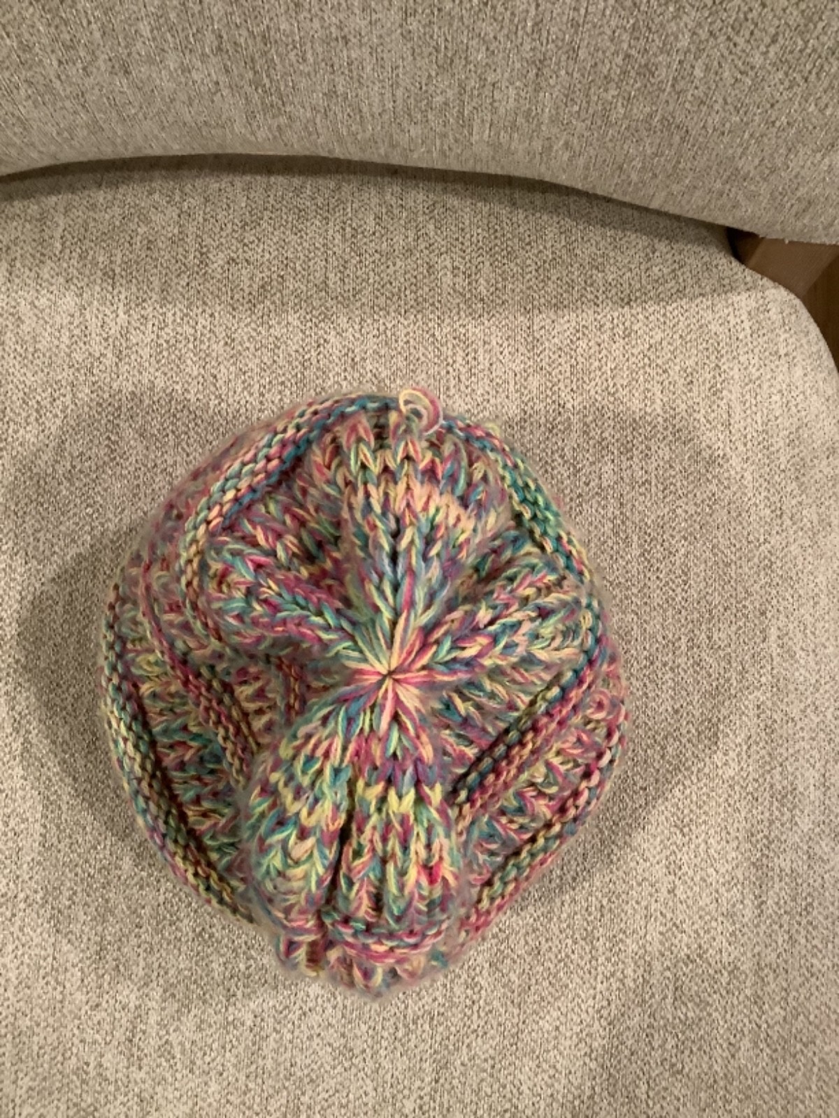 Kids CC Beanie Cute Warm and Comfy  Knit Ski Kids Beanie Hat-Used