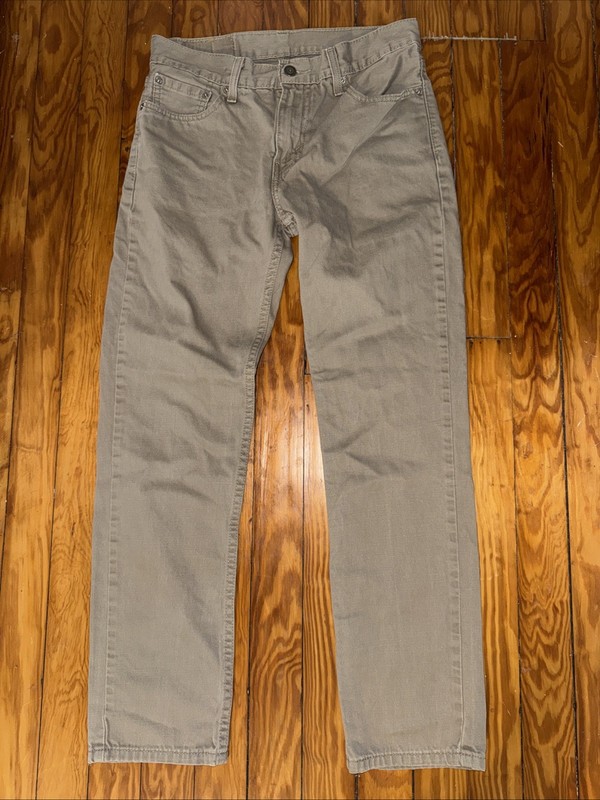 Levi’s 511 Jeans Tan Cotton Denim W30 L30 30x30 Casual