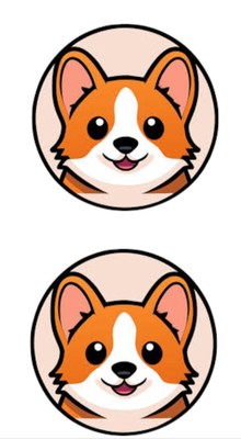 12 Corgi Party Corgi Cupcake Toppers EDIBLE Paper Corgi Birthday Puppy Party