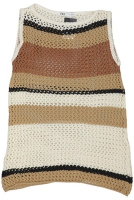 ZARA Pullover Damen Strickpullover Strick Oberteil Gr. M Mehrfarbig #b76kkx8