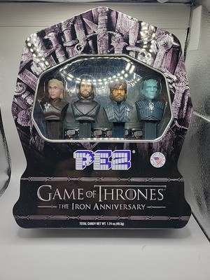 Game of Thrones collector Gift Tin NEW SEALED Snow, Tryon, Night king Pez