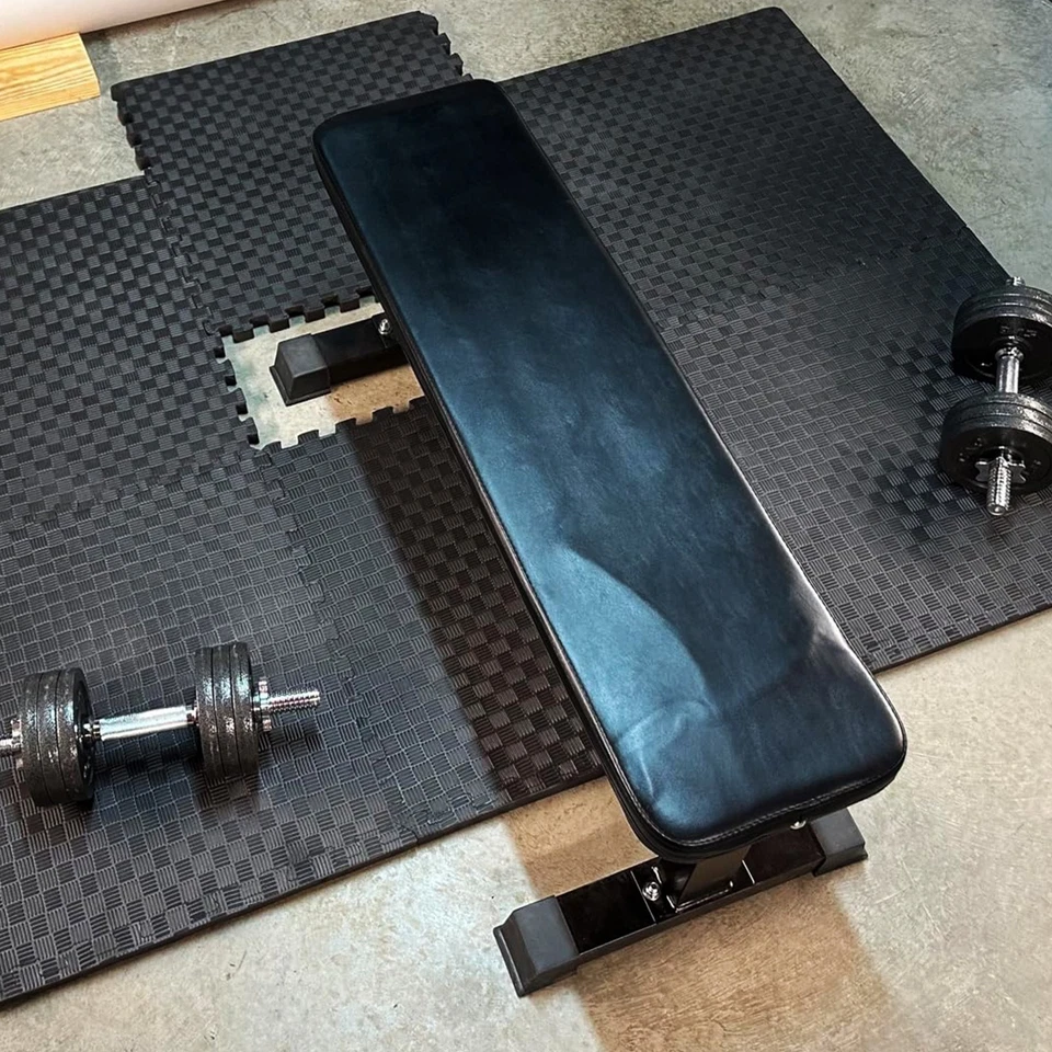 BalanceFrom Fitness 144 Sq Ft Interlocking EVA Foam Exercise Mat Tiles, Black - Image 4 of 4