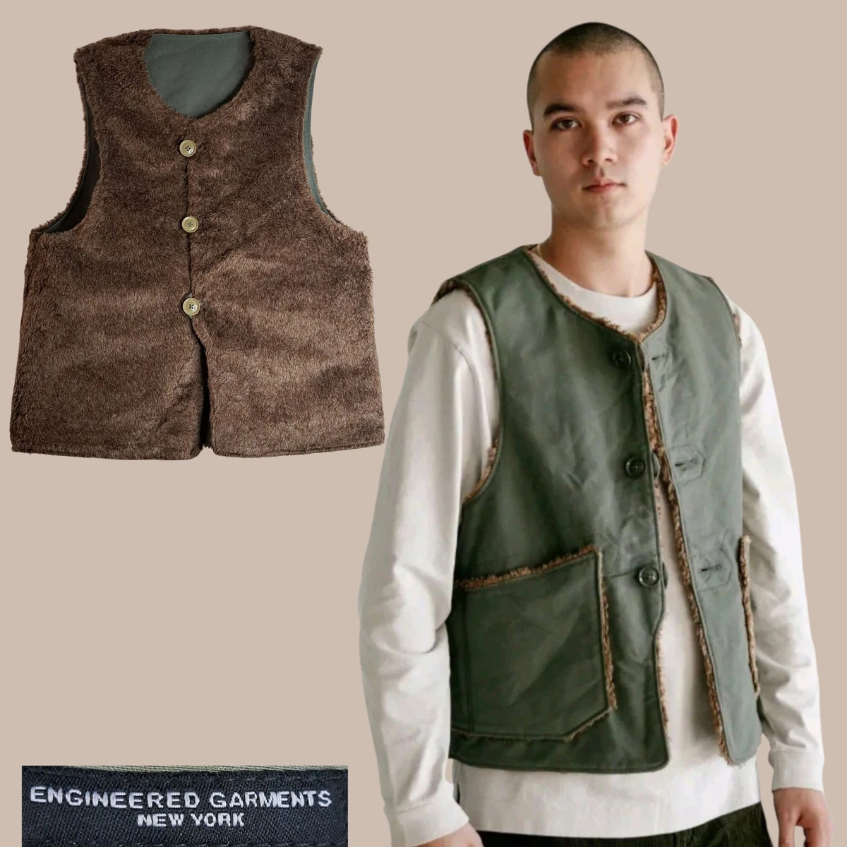 Engineered Garments Vests for Men for Sale | Shop New & Used | eBay