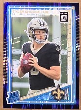 TYLER SHOUGH PURPLE SHOCK RATED ROOKIE PRIZM - 2025 DONRUSS OPTIC FOOTBALL 