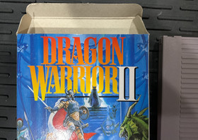 DRAGON WARRIOR 2 TWO - NINTENDO NES GAME W/ BOX & MANUAL - 100% COMPLETE