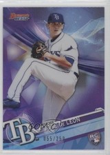 2017 Bowman's Best Purple Refractor 55/250 Jose De Leon #12 fm0