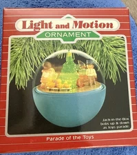 Hallmark Keepsake Vintage 1988 Light and Motion Ornament Parade of the Toys