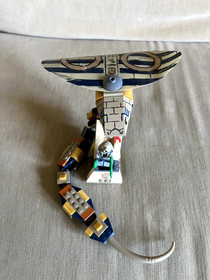 LEGO Pharaoh's Quest: Cursed Cobra Statue (7325), used, 100% complete