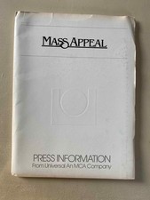 Mass Appeal Presskit 1984 Jack Lemmon, Zeljko Ivanek, Charles Durning!