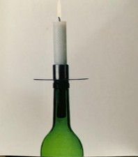 Toplight. Design House Stockholm 2005. Candleholder steel-Lena Bergström. BNIB