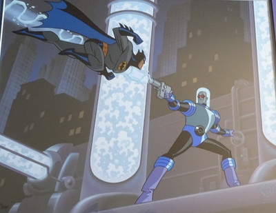 Batman WB ''Heart of Ice'' Limited Edition Animation Art Cel Sold Out