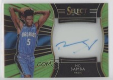 2018-19 Panini Select Rookie Signatures Neon Green Prizm 24/99 Mo Bamba Auto 5w7