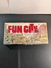 Vintage 1987 Parker Brothers Fun City Board Game Complete in Box