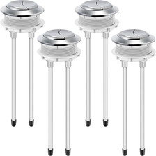 4 Pack 48Mm Toilet Tank Buttons, Flush Valve Dual Push Button Replacement Adjust