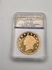 1870 CC $20 Double Eagle Gold Clad Proof Copy NTC Slab Dan Keys Coin Liberty — photo 2