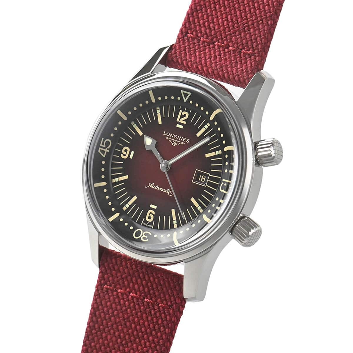 LONGINES Legend Diver Date L3.374.4.40.2 SW15542 | eBay