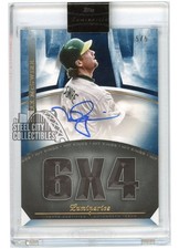 Mark McGwire 2021 Topps Luminaries Hit Kings Blue Auto 5/5
