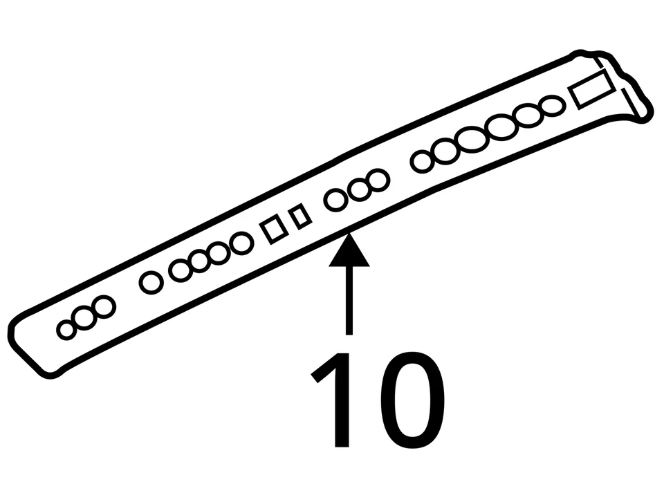 SE ADAPTA A CHEVROLET GMC TRAILBLAZER EXT ENVOY XL 2002-2005 PANEL 19121047 - NUEVO OEM Foto 3 de 3