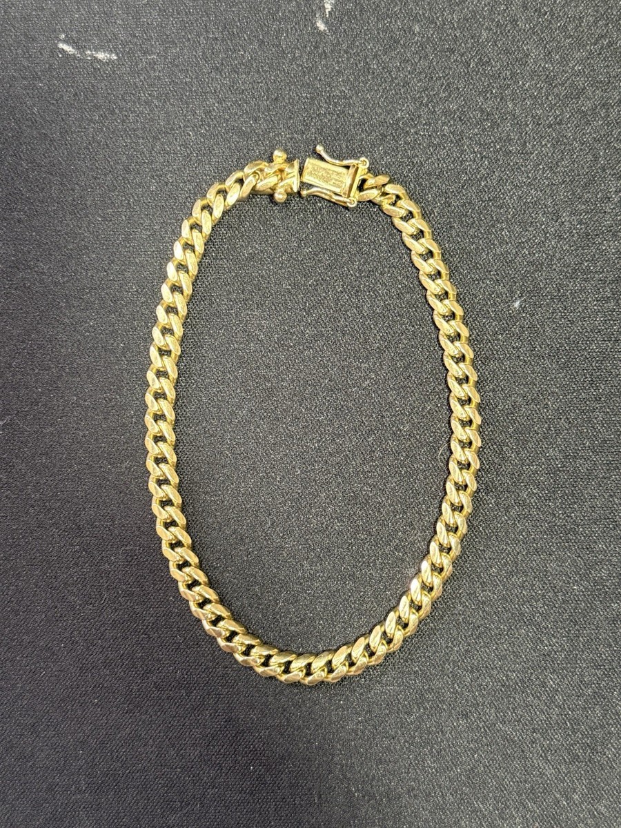 Jacoje 18K Solid Gold Miami Cuban Bracelet View 2