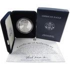 2003 W American Silver Eagle Choice Proof Bullion $1 Coin OGP COA