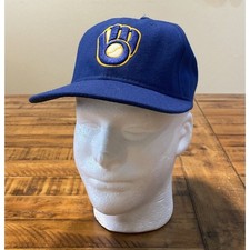 Brewers MLB ERA 59FIFTY Fitted Hat Cap Authentic Collection 7 Size Milwaukee
