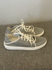 Olukai Women's Pehuea Li casual sneakers in Tapa/White Sand. Size 7