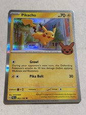 Pikachu 062/193 Trick or Trade Booster Bundle 2023 Holo for sale