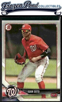 2018 Bowman Juan Soto Prospects #BP52 Washington Nationals
