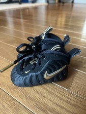 Infant Lil Foamposite Black gold Nike 1C HARDLY WORN