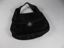 Handbag- Vintage Bienen-Davis Black velvet Handbag, circa 1930, Purse