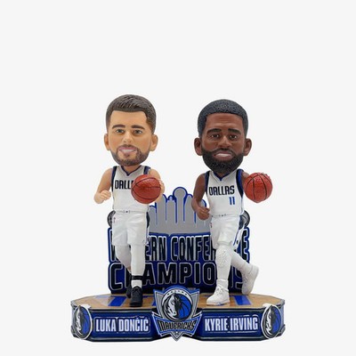 Luka Doncic Kyrie Irving Dallas Mavericks 2024 Conference Champions Bobblehead