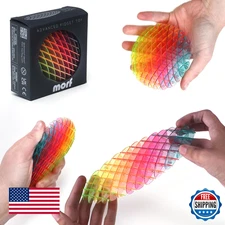 Morf Fidget Worm Toy Flexible 3D Sensory Slug Figgy for Kids, Teens, Adults