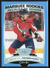 2019-20 O-Pee-Chee Update Blue Border Martin Fehervary RC #623 Capitals