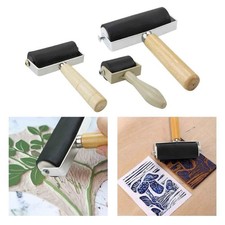 3 Stück Gummi Brayer Roller Kunsthandwerk fe...
