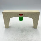 VTG Fisher Price Little People 997 Play Family Village Bridge Traffic Light Arch