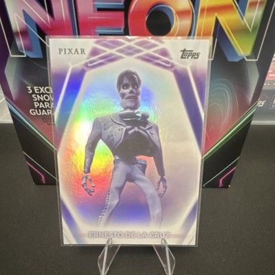 2026 Topps Disney Pixar Neon Ernesto de la Cruz refractor #67